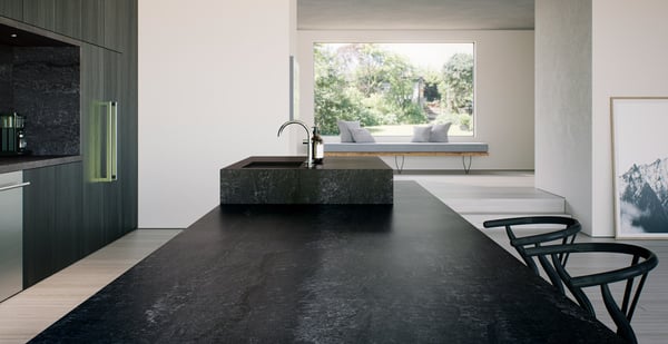 A Guide To Colour Combinations For Black Kitchen Worktops Black Kitchen Worktops, Dark Grey Kitchen Units With Black Worktop
