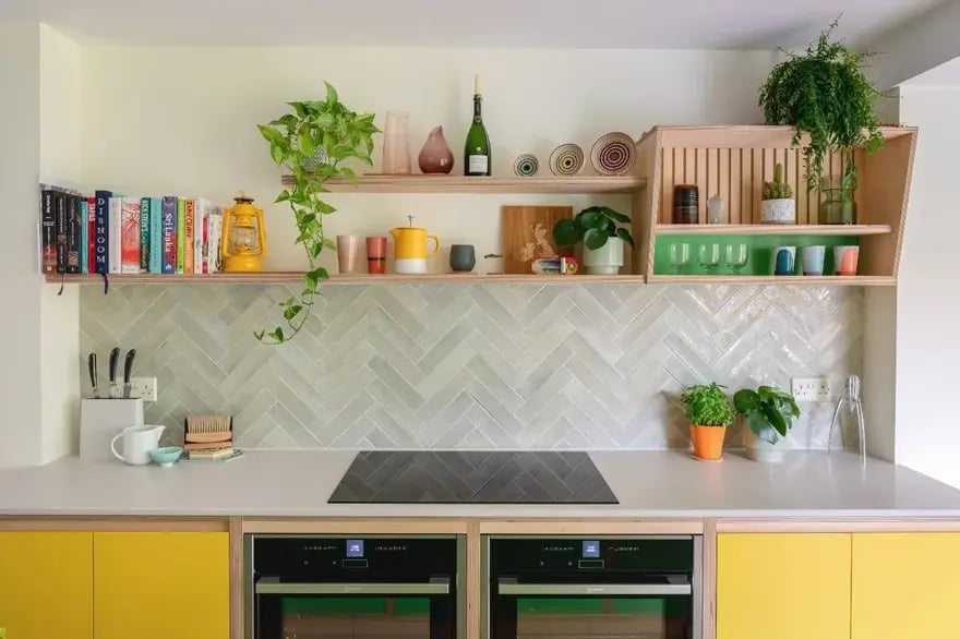 Sustainable Kitchens, Caesarstone 4001 Fresh Concrete, www.caesarstone.co.uk, Photography by Cha