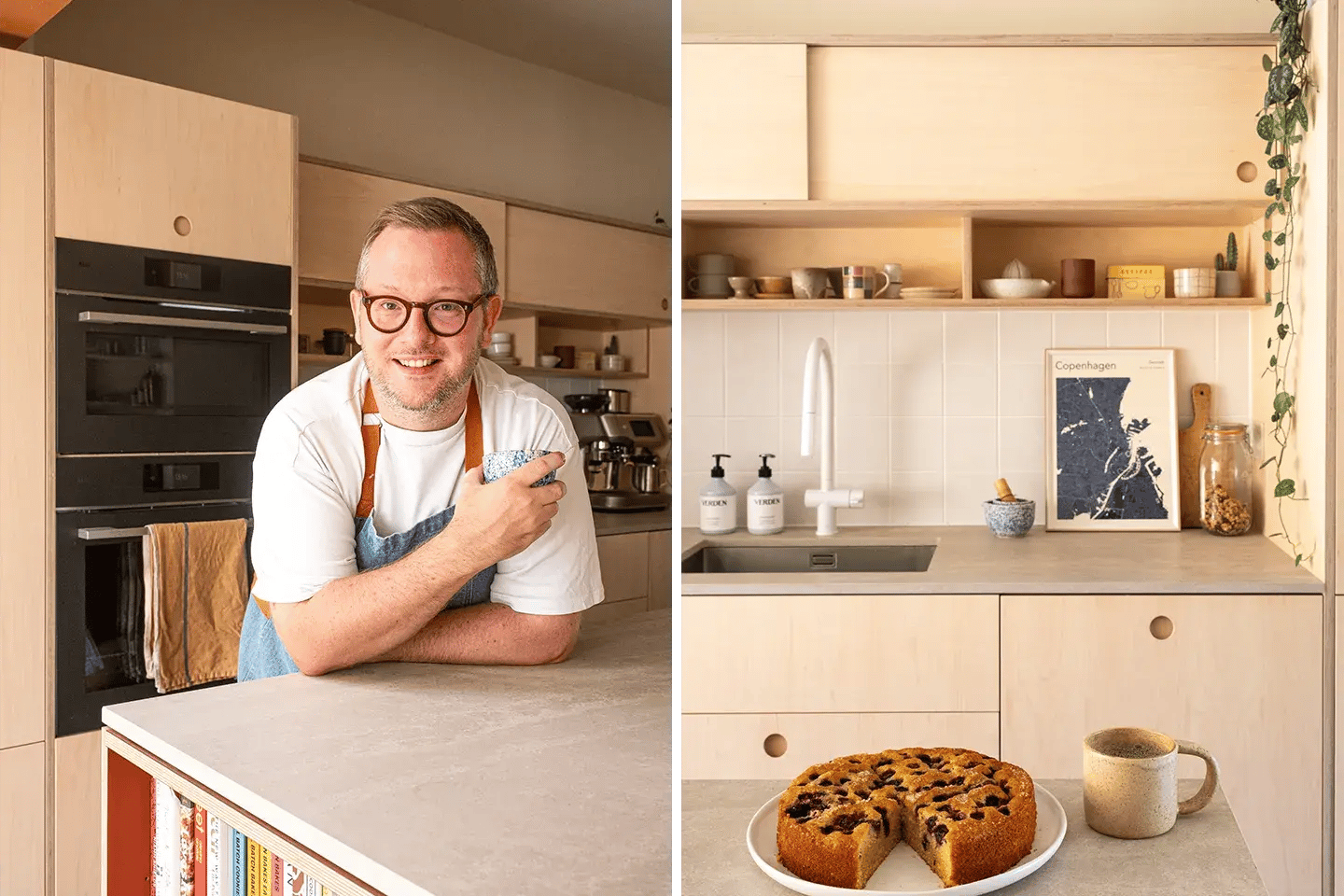 GBBO Edd Kimber in his Caesarstone kitchen