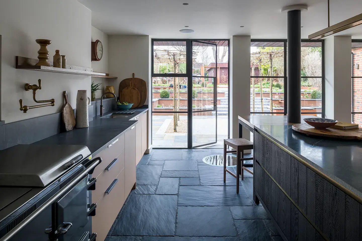 Caesarstone Rugged Concrete worktops