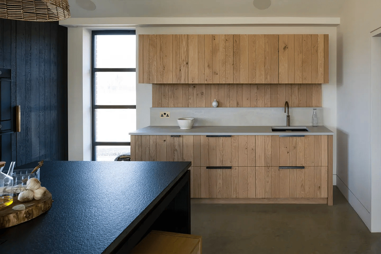 Caesarstone Primordia kitchen worktops and upstands
