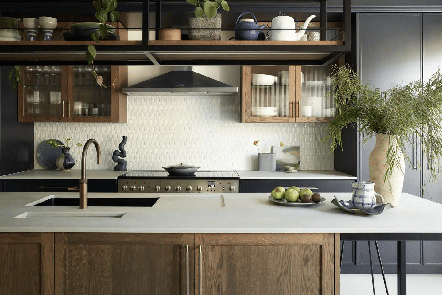 Caesarstone Primordia kitchen island