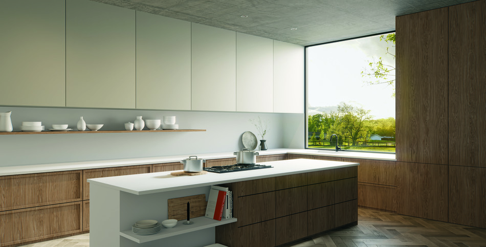 How to style your kitchen with a white porcelain worktop