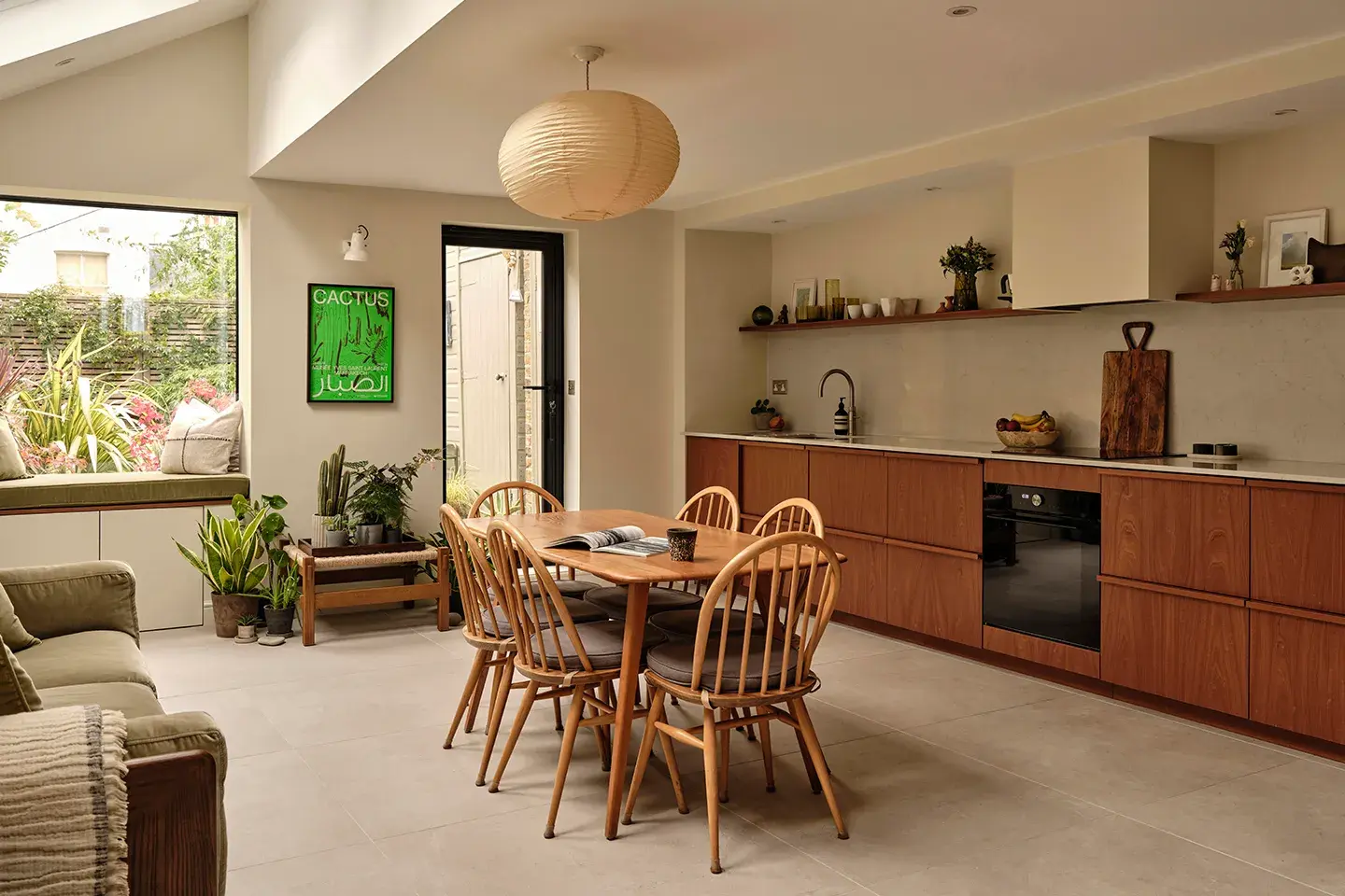 Caesarstone London Grey worktops in Jennifer Lister's kitchen transformation