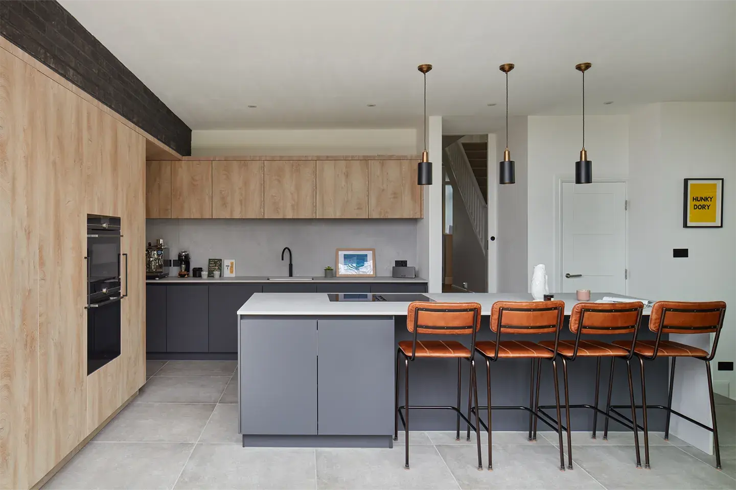 Caesarstone Airy Concrete in a modern kitchen