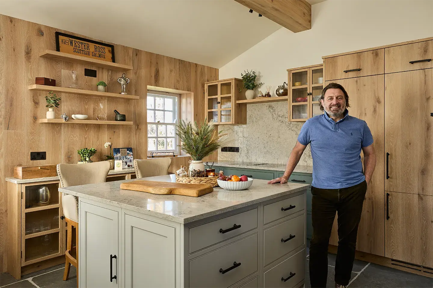 Celebrity chef Shaun Rankin's Caesarstone kitchen